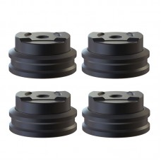 Audio Bastion 4PCS TEMPO PAD II Shock Absorber Suspended Foot Pads Load Capacity 10-20KG 48mm/1.9"