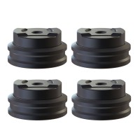Audio Bastion 4PCS TEMPO PAD III Shock Absorber Suspended Foot Pads Load Capacity 15-30KG 48mm/1.9"