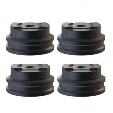 Audio Bastion 4PCS TEMPO PAD III Shock Absorber Suspended Foot Pads Load Capacity 15-30KG 48mm/1.9"