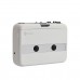 Tonivent TON007W Bluetooth Cassette Player Portable Cassette Player Walkman FM Radio Receiver White
