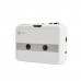 Tonivent TON007W Bluetooth Cassette Player Portable Cassette Player Walkman FM Radio Receiver White