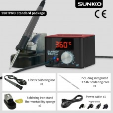 SUNKKO 950TPRO Black Soldering Station Constant Temperature Type B Soldering Stand Soldering Iron