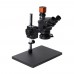 2021 PLUS 24MP HDMI Digital USB Microscope Camera 3.5X-100X Trinocular Stereo Microscope Kit