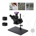 3.5X-100X Simul-Focal Trinocular Microscope w/ 51MP Microscope Camera For Soldering PCB Jewelry Repair