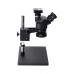 3.5X-100X Simul-Focal Trinocular Microscope w/ 41MP Microscope Camera For Soldering PCB Jewelry Repair