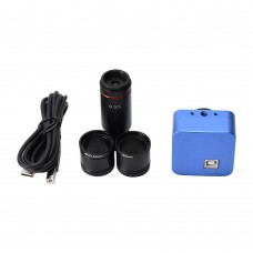 5MP USB Microscope Camera Microscope Eyepiece Camera Industrial Camera Kit With 0.5X Zoom Lens