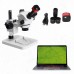 12MP USB Microscope Camera Microscope Eyepiece Camera Industrial Camera Kit With 0.5X Zoom Lens