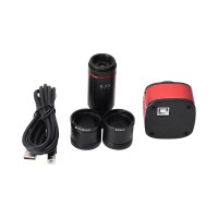 12MP USB Microscope Camera Microscope Eyepiece Camera Industrial Camera Kit With 0.5X Zoom Lens