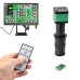 30MP Monocular Microscope Camera Digital Camera 180X Adjustable Lens For Phone Repair PCB Soldering