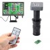 48MP FHD Camera V8 USB Microscope Camera 1080P 2K 60FPS w/ 180X C-Mount Lens For Welding Repair