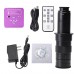 51MP Microscope Camera Industrial Camera 1080P 2K 60FPS w/ 180X C-Mount Lens For PCB Soldering