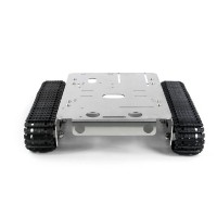 GFS Robot Tank Chassis Car Chassis Stainless Steel Multifunctional Car Body DIY Load 3KG For Lego