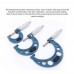 3Pcs Outside Diameter Micrometer Bearing Steel High Accuracy Measurement Tool 0-25mm 25-50mm 50-75mm 0.01 Micrometer