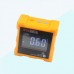 4 sides magnetic IP54 Digital Protractor Electronic Goniometer Inclinometer Level Angle Finder Angle Measure Box-Yellow