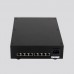 LGS108 Hifi Audio Gigabit Switch 8-Port Ethernet Switch Full Linear DC Power Supply SC Cut OCXO