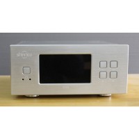 XRK Shinrico D3S Turntable HIFI Digital Music Audio Player Support FLAC APE WAV ALAC OGG DSD64 DFF DSF SACD ISO -Silver