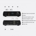 P20 Full Balanced Headphone Amplifier Tube Headphone Amp With 6N3 Tubes Aluminum Alloy Shell Black