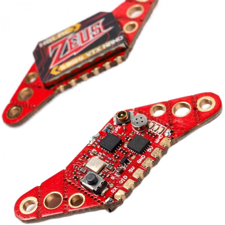 HGLRC ZEUS 5.8GHz VTX NANO 350MW FPV Video Transmitter BuiltIn