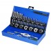 32PCS HSS Tap Metal Die Set thread Metric Wrench Cut M 3-M12 Hand Threading Tool Tungsten Carbide Tap Screw Thread Making Tool