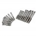 32PCS HSS Tap Metal Die Set thread Metric Wrench Cut M 3-M12 Hand Threading Tool Tungsten Carbide Tap Screw Thread Making Tool