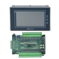 Samkoon EA-043A 4.3" HMI Touch Screen + FX3U-32MT PLC Control Board Programmable PLC Controller
