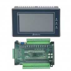 Samkoon EA-043A 4.3" HMI Touch Screen + FX3U-32MT PLC Control Board Programmable PLC Controller