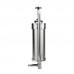 5LBS/2.5KG Vertical Sausage Stuffer Stainless Steel Sausage Maker + 4 Stuffer Tubes MF-2005C