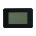 FanJu FJ3364 Weather Clock Electronic Alarm Clock For Indoor Outdoor Temperature Humidity Black