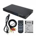 BDS VD-250BT DVD Player USB SD Player Bluetooth Player 1U Rack Large LCD Display HDMI VGA Outputs