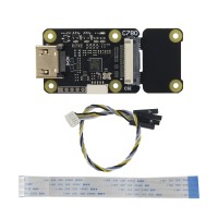 HDMI To CSI-2 Adapter Supports Audio Video 1080P 60FPS C780A w/ 2 CSI-2 Channels For Raspberry Pi