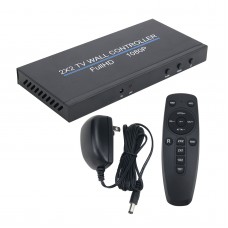 NK-BT14 Video Wall Controller 2x2 TV Wall Controller 1080P Supports 1CH HDMI Input 4CH HDMI Output
