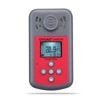 Portable O2 Gas Analyzer Monitor Automotive Oxygen Detector Mini Oxygen Meter Gas Tester with LCD Display Sound and Light Alarm