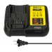 DCB112 Replacement Li-Ion Battery Charger for Dewalt 12 V 14.4V 18V Lithium Cells Battery Charger