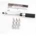 WESRETEC 1/4 Inch High Precision Torque Wrench Set 25Nm Preset Bike Spanner Bicycle Repair Tools