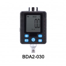 BDA2-030 Electronic Digital Torsion Spanner Adapter Tool Steel Wrench Socket Torsion Measuring Meter 1/4" Torque Tester