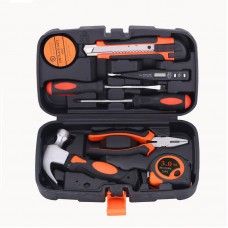 JT-2 9PCS Household Electrical Tools Electrician Tool Set Repair Tool Kit With Plastic Tool Case