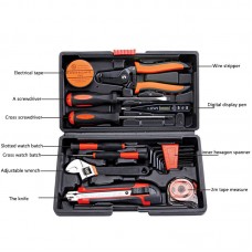 JT-2 20PCS Fiber Optic Tools Telecom Tools Kit Home Tool Set Repair Tool Kit With Plastic Box