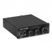 SUCA AUDIO 1002P MM Phono Amplifier Turntable Amp 200W Hifi Digital Power Amplifier w/Power Adapter