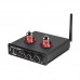 Tube-T5C HiFi Vacuum Tube Preamp Bluetooth 5.0 Receiver USB DAC Stereo Headphone Amplifier APTX-Black