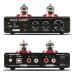 Tube-T5C HiFi Vacuum Tube Preamp Bluetooth 5.0 Receiver USB DAC Stereo Headphone Amplifier APTX-Black