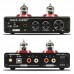 Tube-T5C HiFi Vacuum Tube Preamp Bluetooth 5.0 Receiver USB DAC Stereo Headphone Amplifier APTX-Black