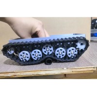 Low-Speed High-Torque Tracked Vehicle Chassis Tank Chassis DIY Climbing Car Robot Toy 3D Printing