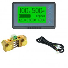 TF03K Battery Capacity Tester Battery Coulometer Battery Indicator TF03-A-350A w/ Sampler 100V 350A