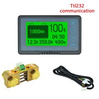 TF03K Battery Capacity Tester RV Battery Indicator TF03-B-350A-TTL232 Communication 350A Sampler