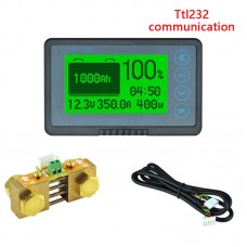 TF03K Battery Capacity Tester RV Battery Indicator TF03-B-350A-TTL232 Communication 350A Sampler