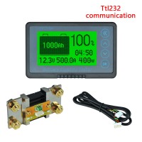 TF03K Battery Capacity Tester RV Battery Indicator TF03-B-500A-TTL232 Communication 500A Sampler