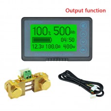 TF03K Battery Capacity Tester Coulometer Battery Indicator TF03-A-100A-Output Function Sampler 100A