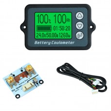 Foosion-TK15 Battery Coulometer RV Battery Indicator Battery Capacity Tester Sampler 80V 50A