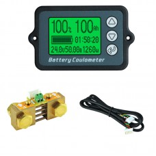 Foosion-TK15 Battery Coulometer RV Battery Indicator Battery Capacity Tester Sampler 80V 350A