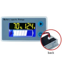 EV Battery Indicator Battery Capacity Voltage Battery Gauge 10V-100V Colorful Screen Ordinary Type